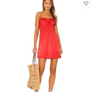 Rays for Days Darya Dress in Cayenne